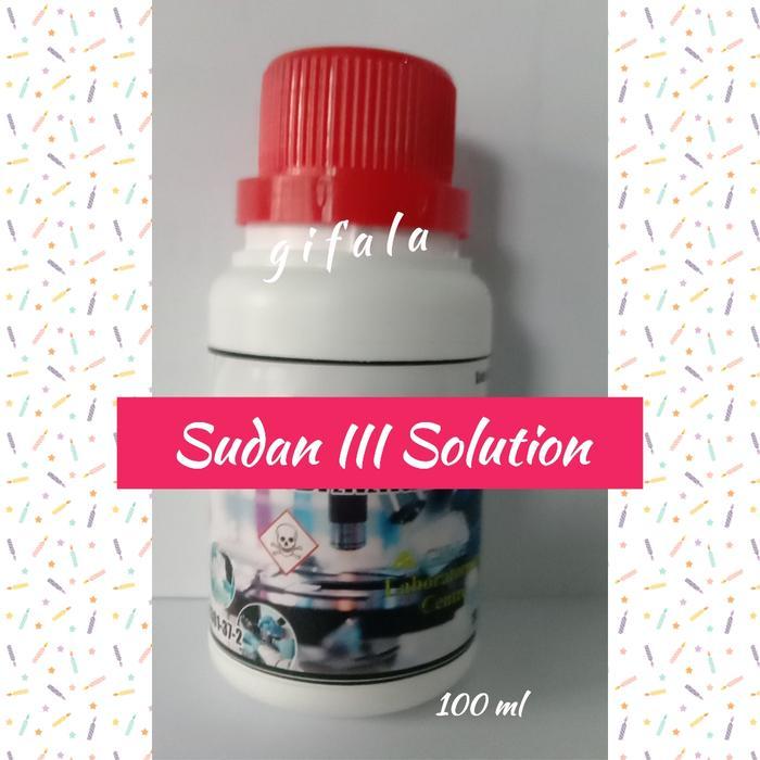 Larutan Sudan Iii/Reagen Sudan Iii For Lemak Analisi 100 Ml