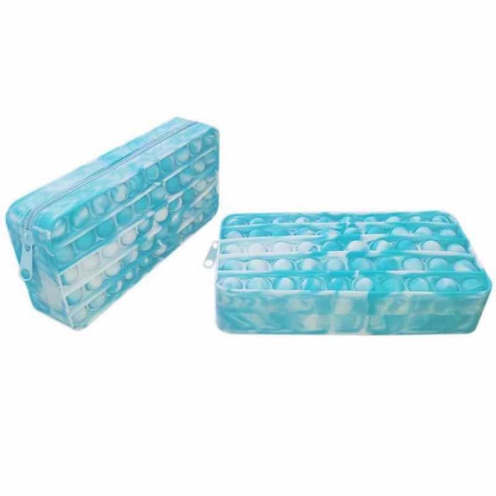 Pop It Pencil Case Tempat Pensil Fidget Toys Squishy Tiktok New 2022