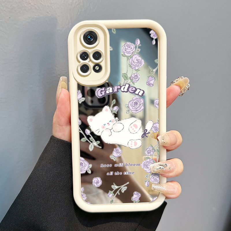 Casing Hp Xiaomi Redmi Note 11 Redmi Note 11s Redmi Note 11 Pro 5G Case HP Casing pola Kucing yang l