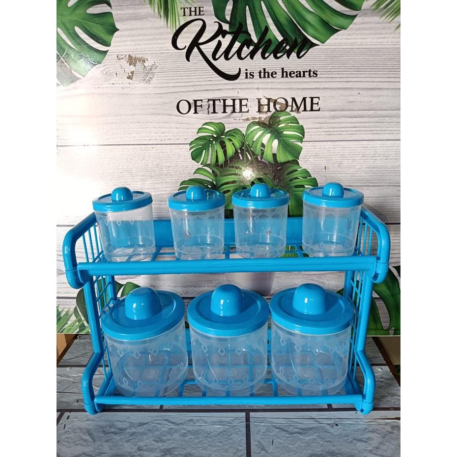Kitchen Set/Wadah Bumbu/Tempat Bumbu/Toples Bumbu Dapur Set Kitchenware Original