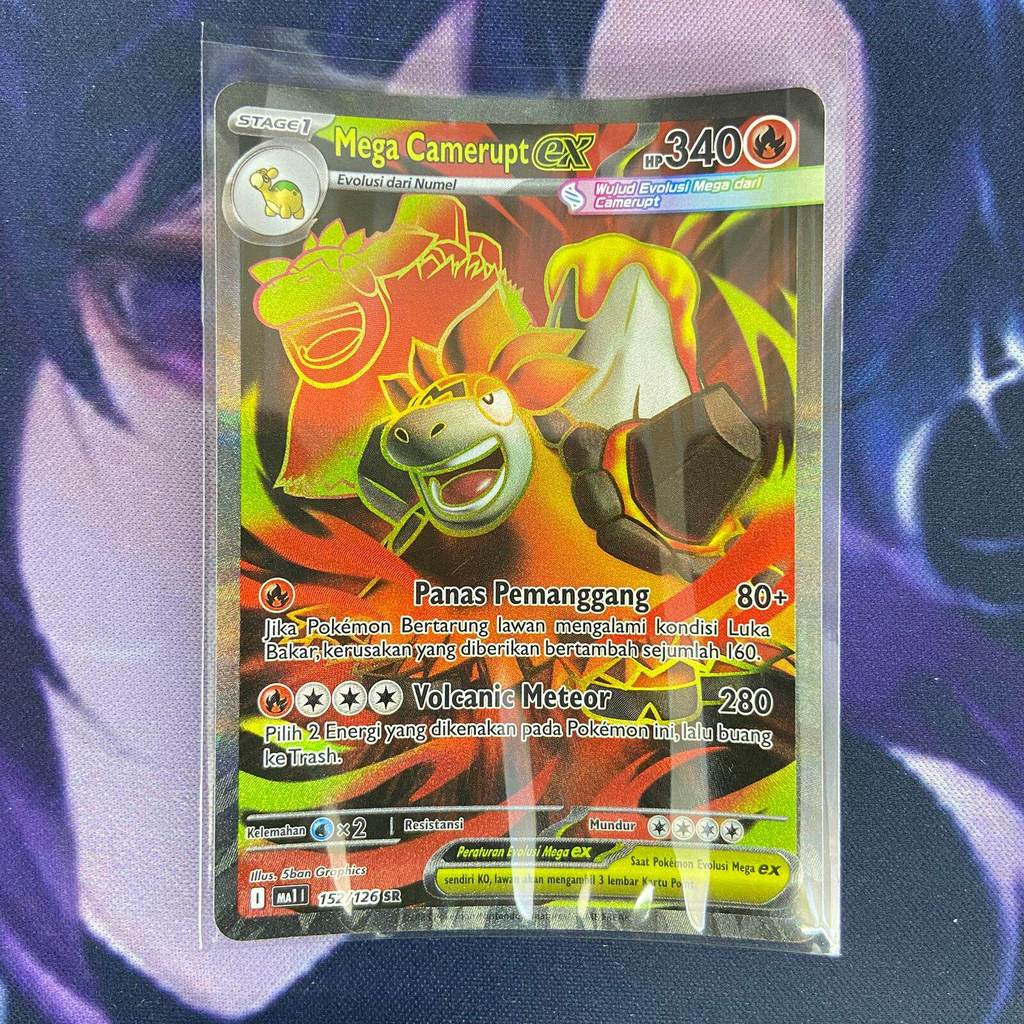 pokemon (ID) mega camerupt ex - MA1 152/126 - SR