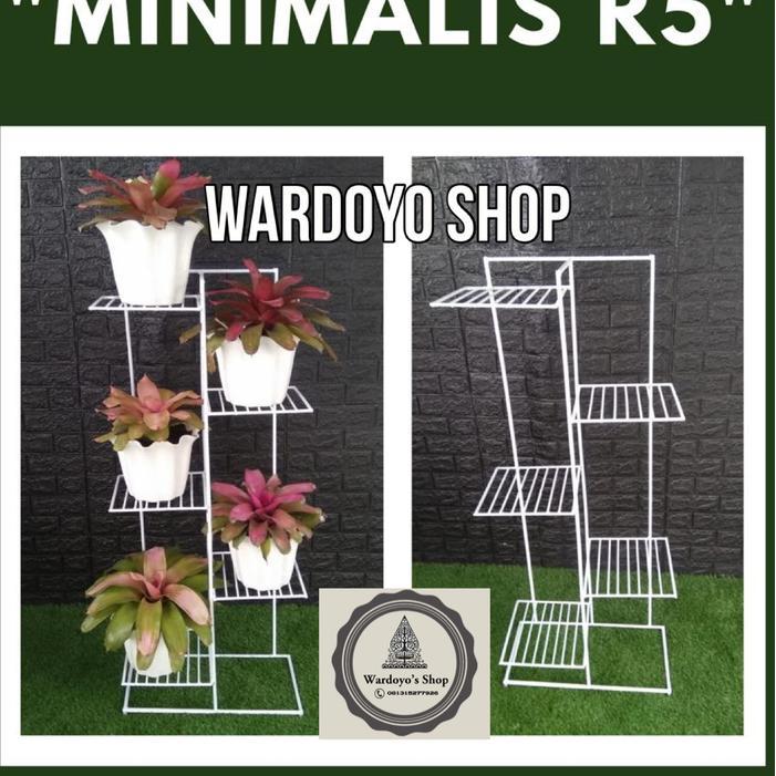 Rak Tanaman Besi Susun