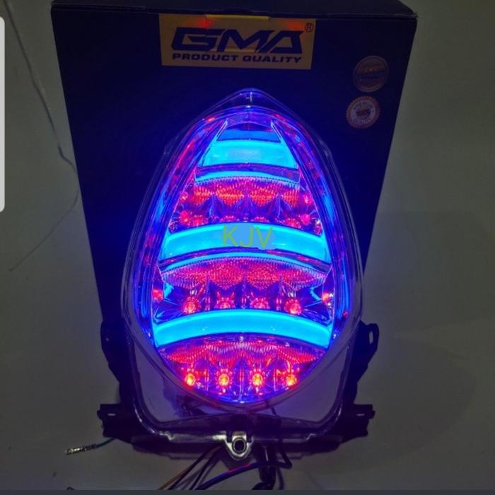 Lampu Stoplamp Jpa Yamaha Fino 125 New Original Jpa Asli Senja Biru