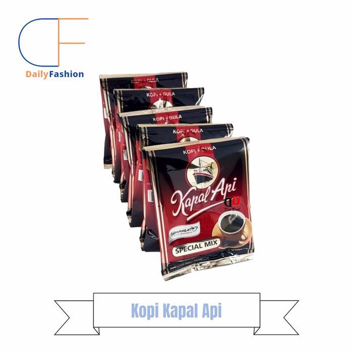 New KOPI KAPAL API SPECIAL MIX 1 RENCENG / KOPI KAPAL API GROSIR MURAH