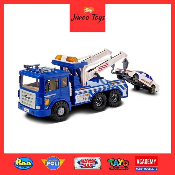 MAINAN DAESUNG MAX POLICE WRECKER 954-1 FRICTION CAR