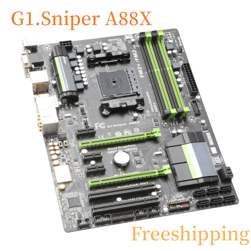 For GIGABYTE G1.Sniper A88X Motherboard A88X FM2+ DDR3 Mainboard 100% Tested Fully Work