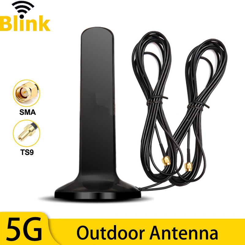 5G Full-Band Sucker Antenna 12Dbi High Gain Signal Booster 4G 3G 2G Gsm Cellular Mobile Network
