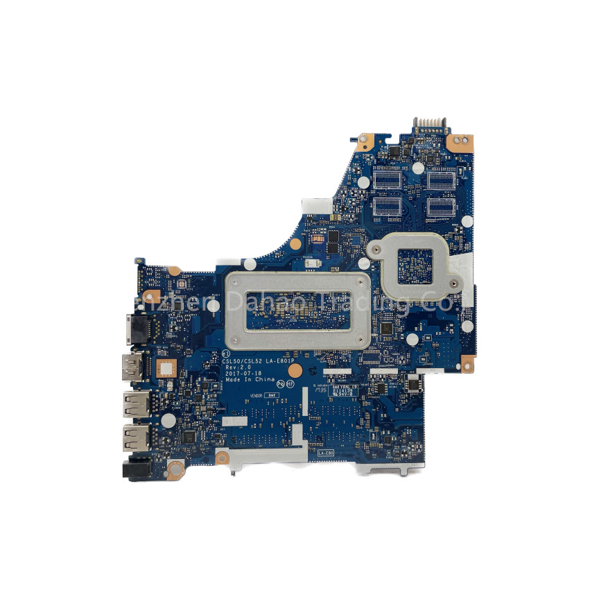 CSL50/CSL52 LA-E801P For HP Pavilion 15-BS 250 G6 Laptop Motherboard With Core I3 I5 I7 CPU Radeon 5