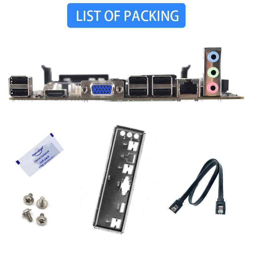 H61M LGA 1155 Motherboard Set  with Intel Core I3 2120 and 2pcs x 4GB=8GB 1600MHz DDR3 Desktop Memor