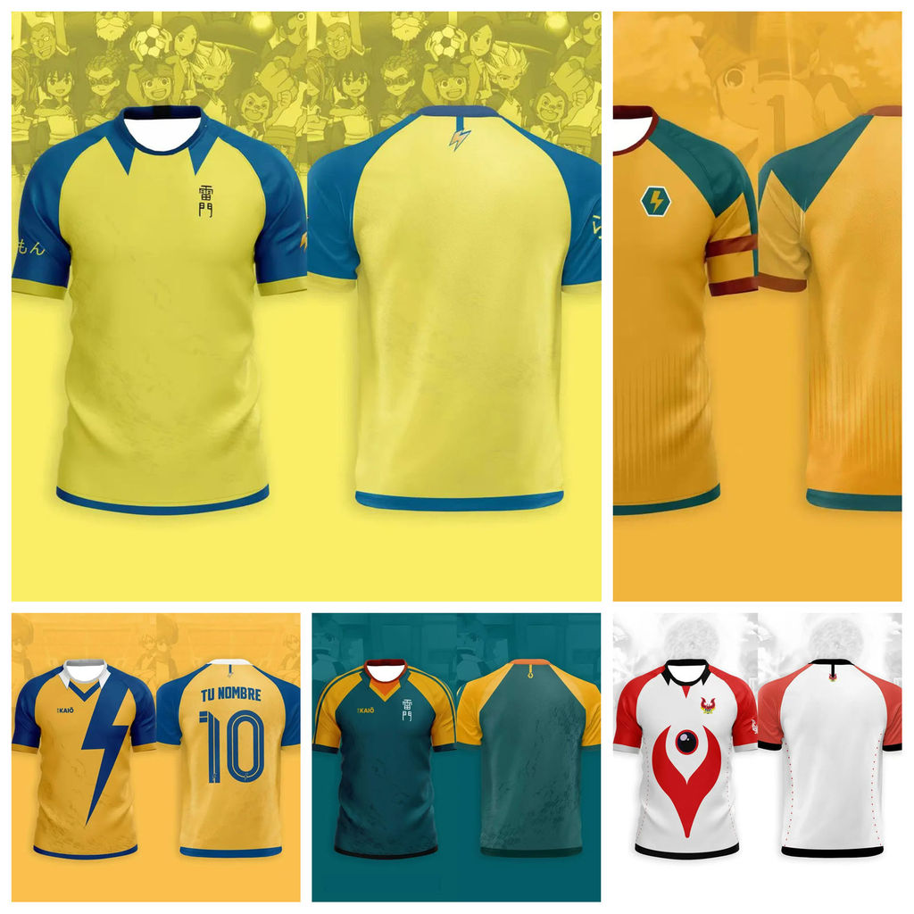 Japan Kaio Jersey Football Inazuma Eleven: Mark Evens 3D Print T-Shirt Men Women Fashion Sport Short