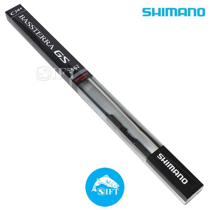 Joran Galatama Shimano BASSTERRA GS 2562F 2602F Pancing Spinning IFT FISHING
