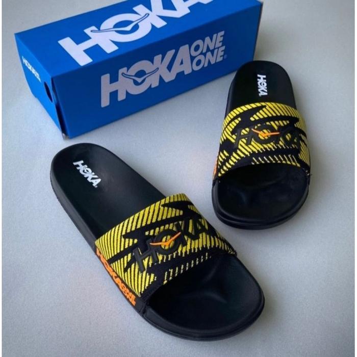 Consina - Sandal Casual Pria Wanita Slop Hoka Sandal Slip On Sandal Slide Pria Wanita Terbaru Cowok