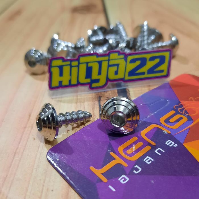 baut probolt body bodi yamaha stainless model payung spiral HENG ORI