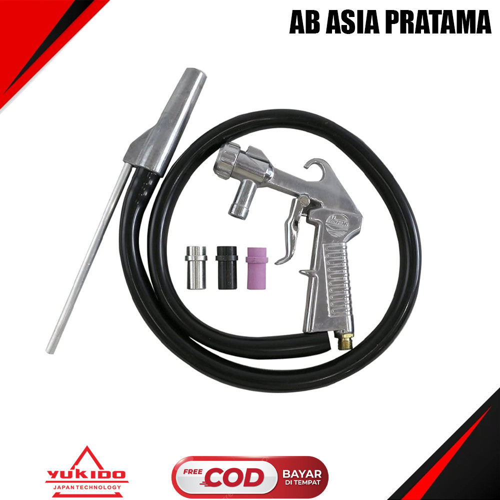 Yukido Sand Blester Blasting Spray Gun Alat Semprot Cat Cet Anti Karat