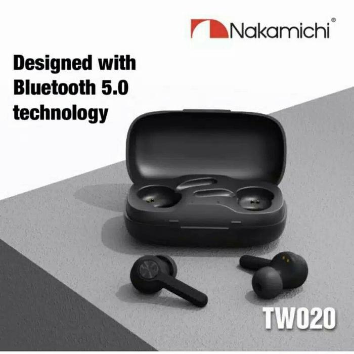 TWS Nakamichi TW020 Earphone Bluetooth Original