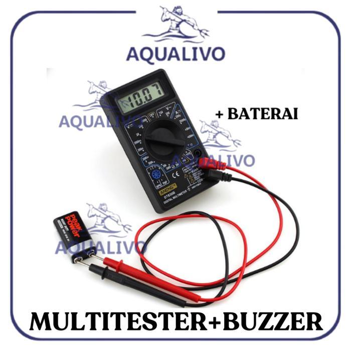 Multimeter Saku DT830 Multitester Digital Avometer Pocket