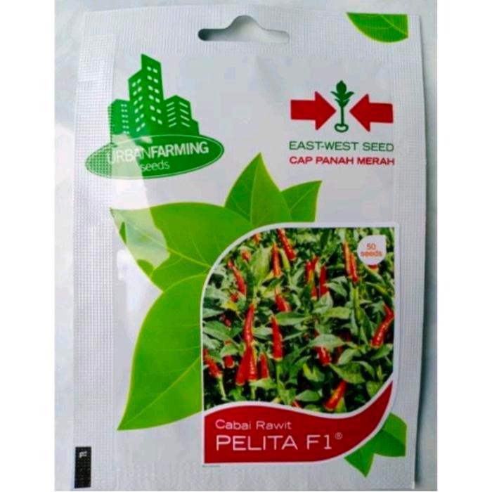 best produk] Benih Cabe Rawit Pelita F1 PT East West Cap Panah Merah 50 seed