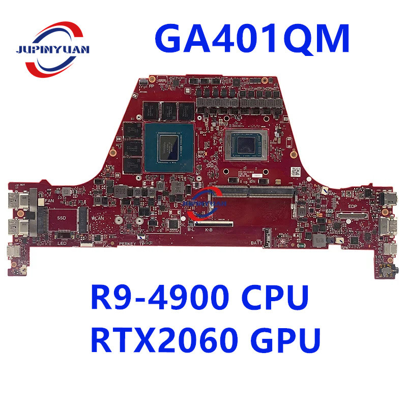 GA401QM motherboard For ROG Zephyrus G14 GA401IV-HZ160T GA401QM Laptop Motherboard with R9-4900HS RT