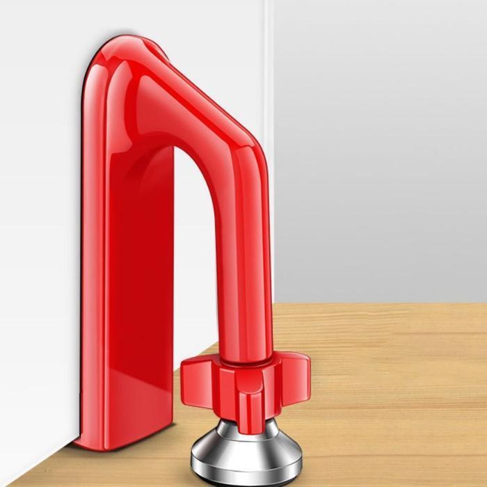 DOOR LOCK TRAVEL HOTEL PORTABLE DOOR STOPPER ANTI MALING PENAHAN PINTU