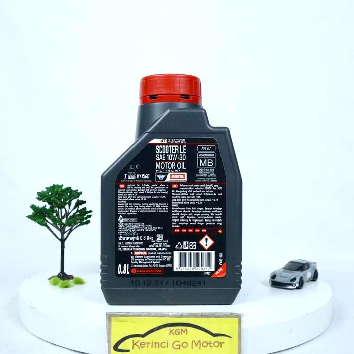 OLI SCOOTER MOTUL LE 10W-30 0.8L - OLI MOTUL SCOOTER LE 10W30 MATIC