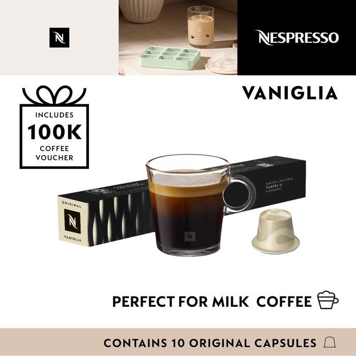 Nespresso Barista Creation Vaniglia coffee capsule (Kopi Kapsul)