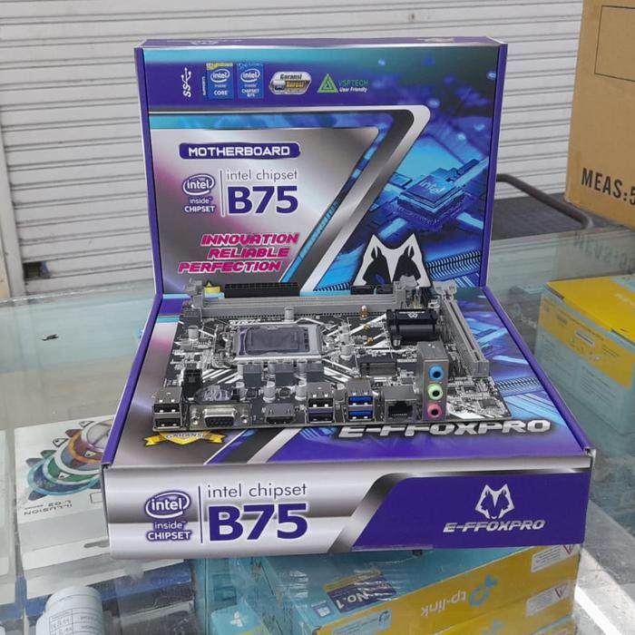 MOTHERBOARD EFFOXPRO B75 LGA 1155 GEN 2/3