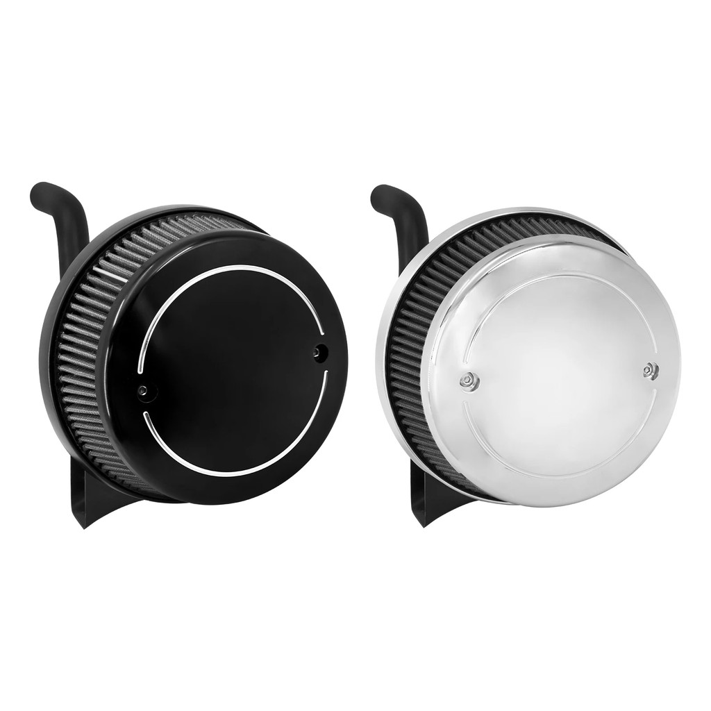 Motorcycle Air Filters Black/Chrome Air Cleaner Intake High Flow Filter For Indian Chief Chieftain