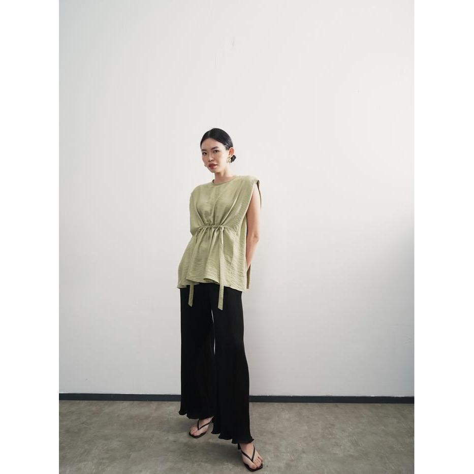 Pafon Malvi Top - Sage Pafon