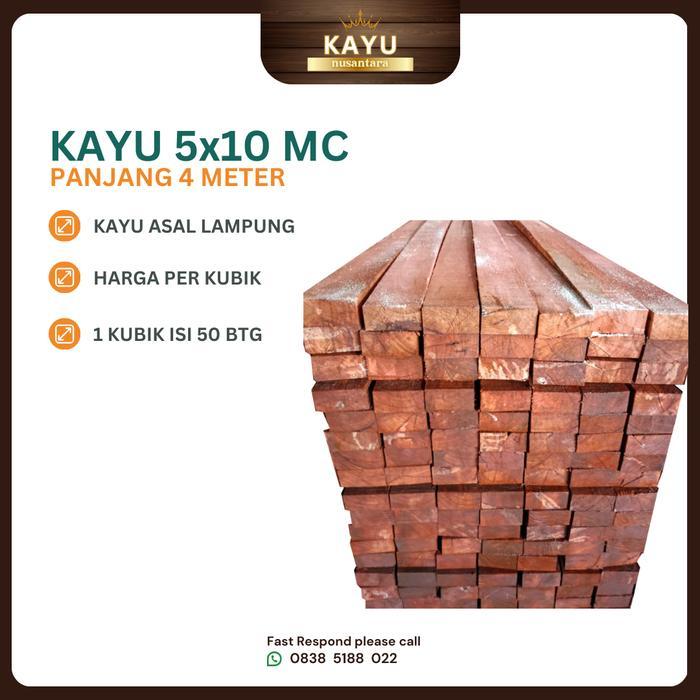 KAYU BANGUNAN BALOK ( GALAR ) 5 X 10 X 4M MERANTI CAMPUR KAYU BANGUNAN