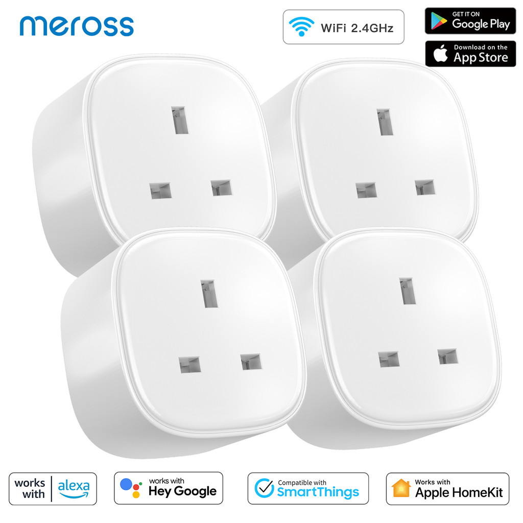 HomeKit 13A Smart WiFi Plug UK Socket Wireless Remote Control Outlet