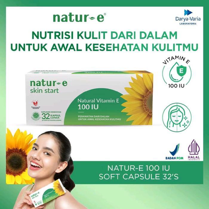 ish8- Natur E Hijau Skin Start 32 Kapsul