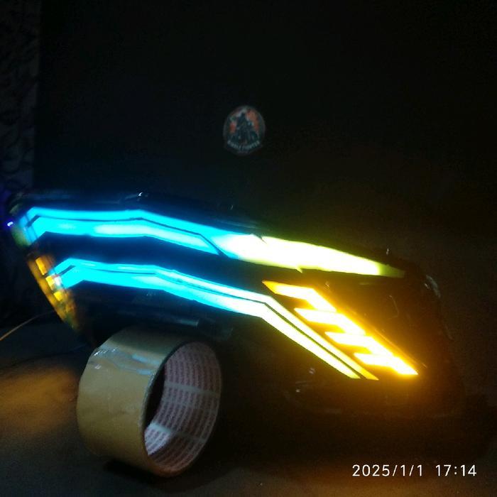 (TERBARU) Stoplamp RGB PCX 160/ Stoplamp Lazy RGB 210Mode/Lampu Belakang PCX 160/ Stoplamp Running