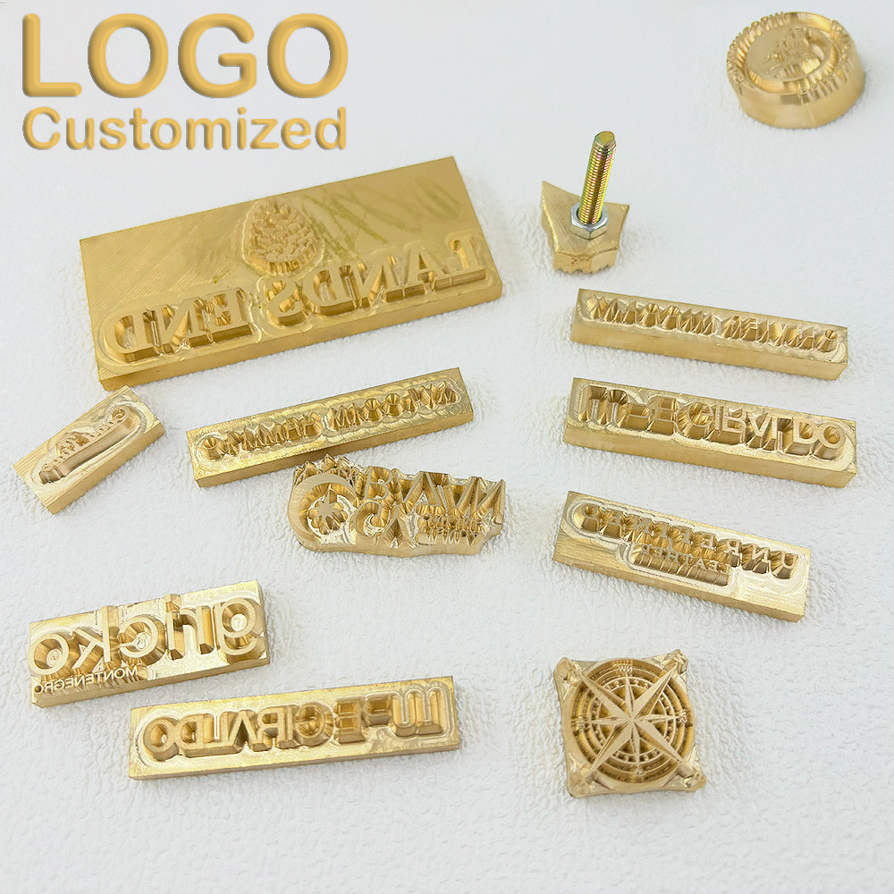 Customized Hot Brass Stamp Iron Mold Personalized Seals Custom Logo Emboss Electric Iron Cake Wood