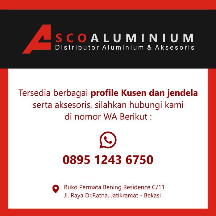 ALUMINIUM STOPPER PINTU 5CM PROFILE 5565 SWING DOOR