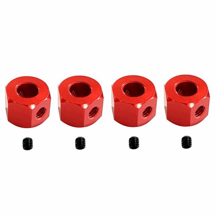Jual 1Pcs Metal Wheel Hex Converter 5Mm To 12Mm Rc Mn Wpl D90 99