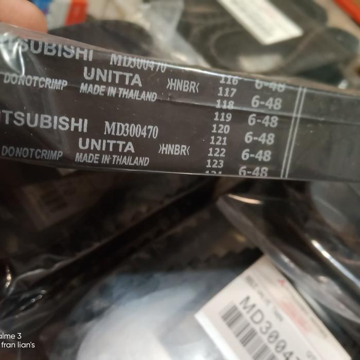 Timing belt L300 DIESEL 2.5 New atau L039 panjang ORIGINAL THAILAND