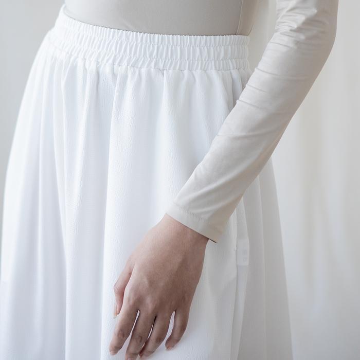 0dp6- Andari Skirt By Aska Label - Rok Maxi Wanita Dengan Kantong Dan Pinggang Full Karet
