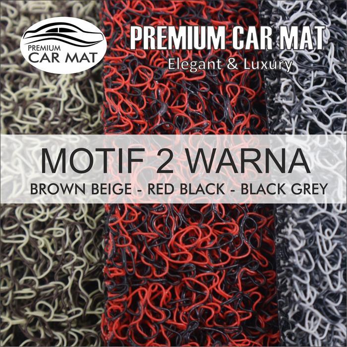 KARPET LANTAI MIE / KARPET MOBIL MOTOR MIE METERAN MOTIF 2 WARNA