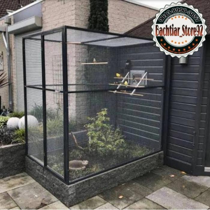 TERLARIS KANDANG AVIARY HEWAN OUTDOOR