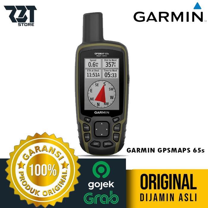 Garmin Gpsmaps 65S Gps 65S Gps Handheld Multiband Sensor Garansi Resmi