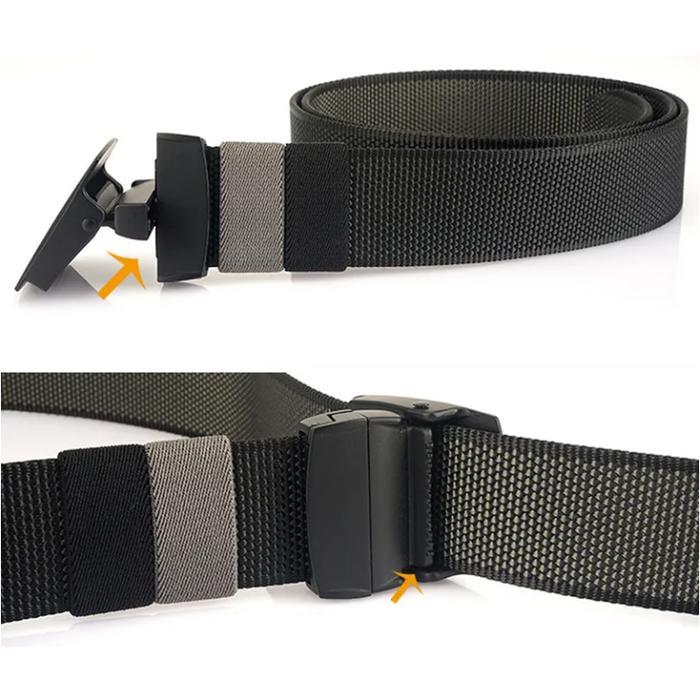 4ijp- Bitzen Ikat Pinggang Pria 2 Warna Memutar Nylon Canvas