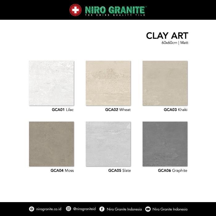 bkuf- Niro Granite 1St Grade - Clay Art Gca02 - Matt