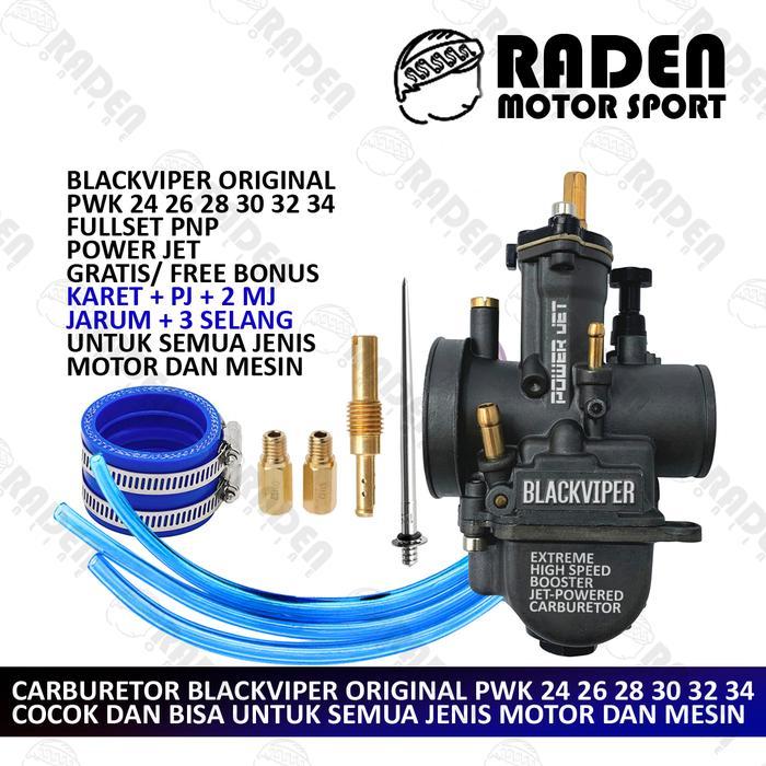 (BISA COD) KARBURATOR CPO ORIGINAL BLACKVIPER KEIHIN KARBU KOTAK PWK 24 26 28 30 32 34 BLACK VIPER