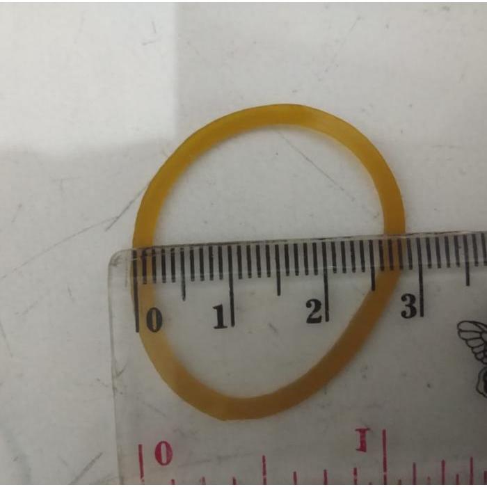 e64c- Karet Gelang Kuning/Karet Gelang Kecil/ Karet /Gelang Karet ( 500 G)