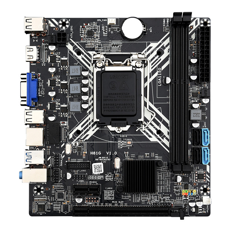 H81 Motherboard LGA 1150 KIT with Intel core i5-4590 processor DDR3 PC 16GB (2 x 8GB) 1600MHz RAM me
