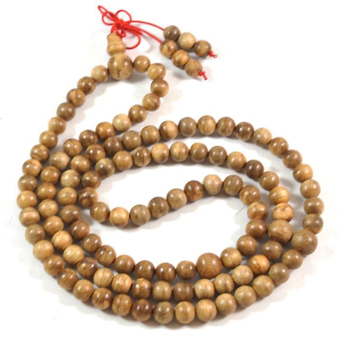 ASLI Indah craft- Tasbih 108 butir Kayu Gaharu Papua Matural wangi alami READY STOCK