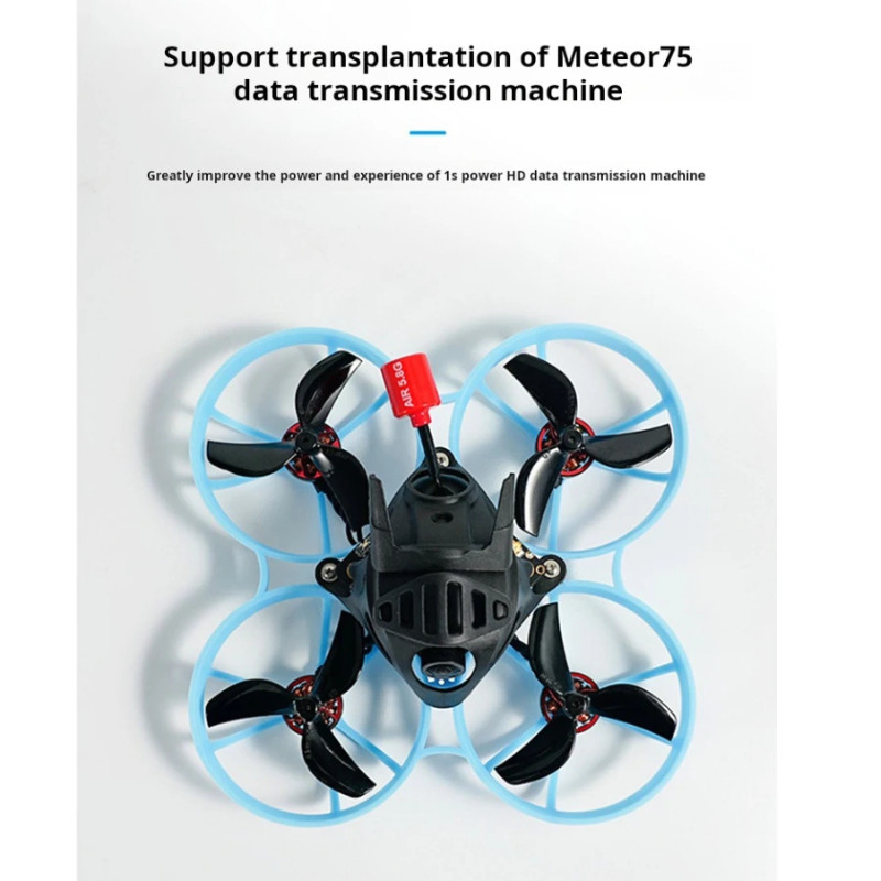 Hot Selling Meteor75 Pro Fpv Drone Frame Kit 1S Micro Brushless Bwhoop Meteor 75 Fpv Rc Drone