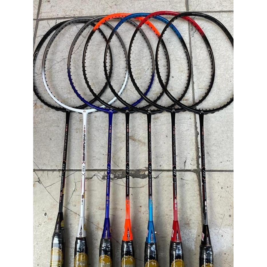 RAKET BADMINTON APACS NANO FUSION SPEED 722 ORIGINAL PROMO