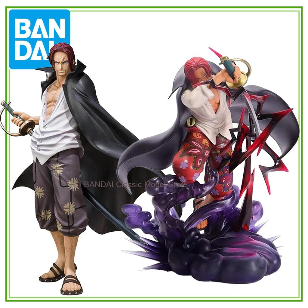 Bandai One Piece Anime Figure Figuarts Zero Shanks Divine Departure Extra Battle Collectibles Model