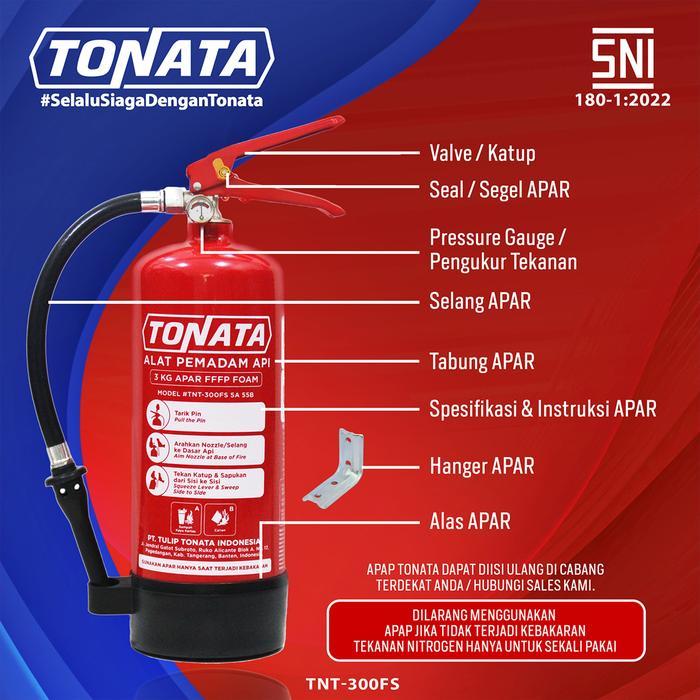 APAR 3KG TONATA / FOAM 3 KG / Set Komplit